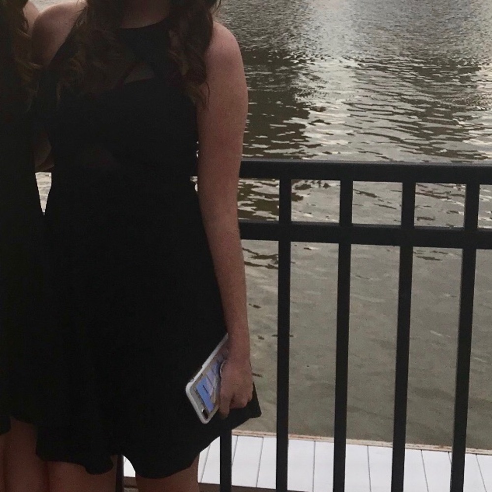 Black Homecoming dress
